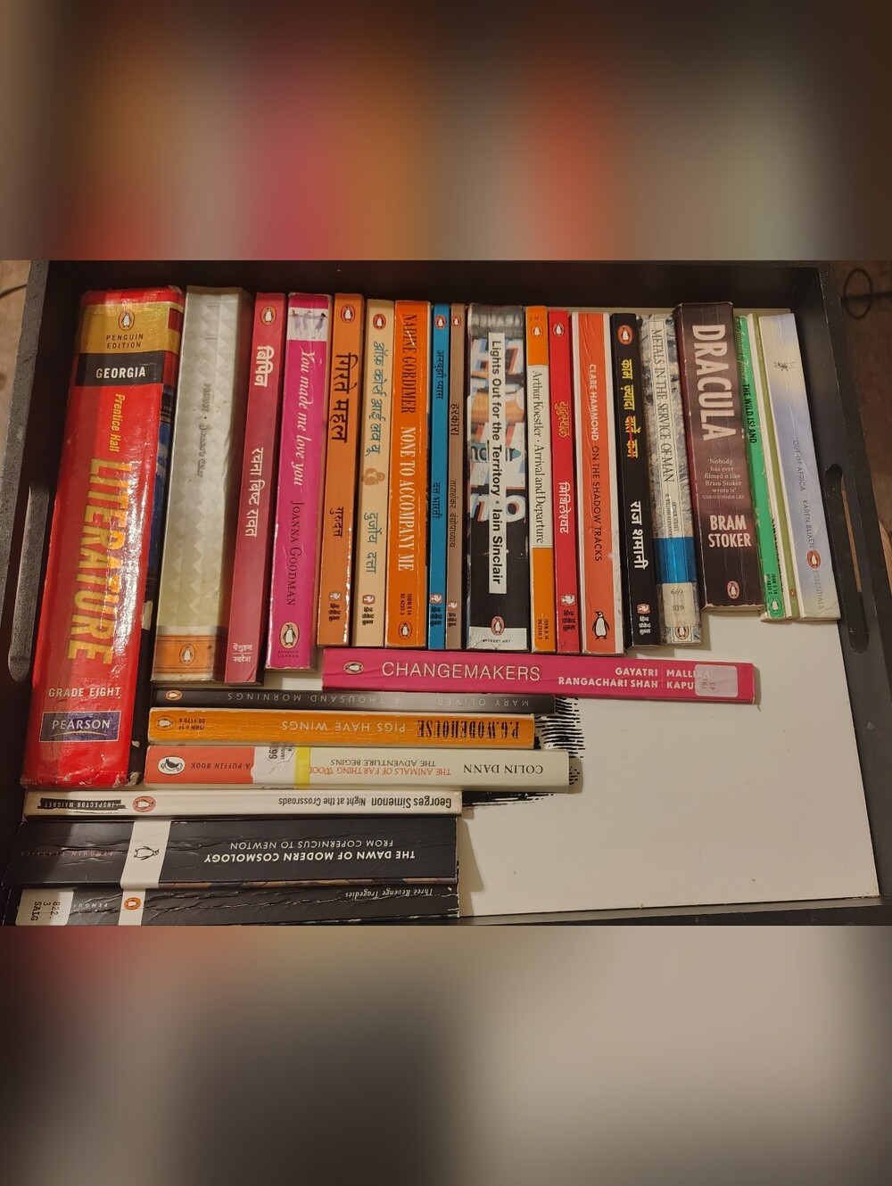 25+ Cut Penguin Book Spines for Crafts / Decor